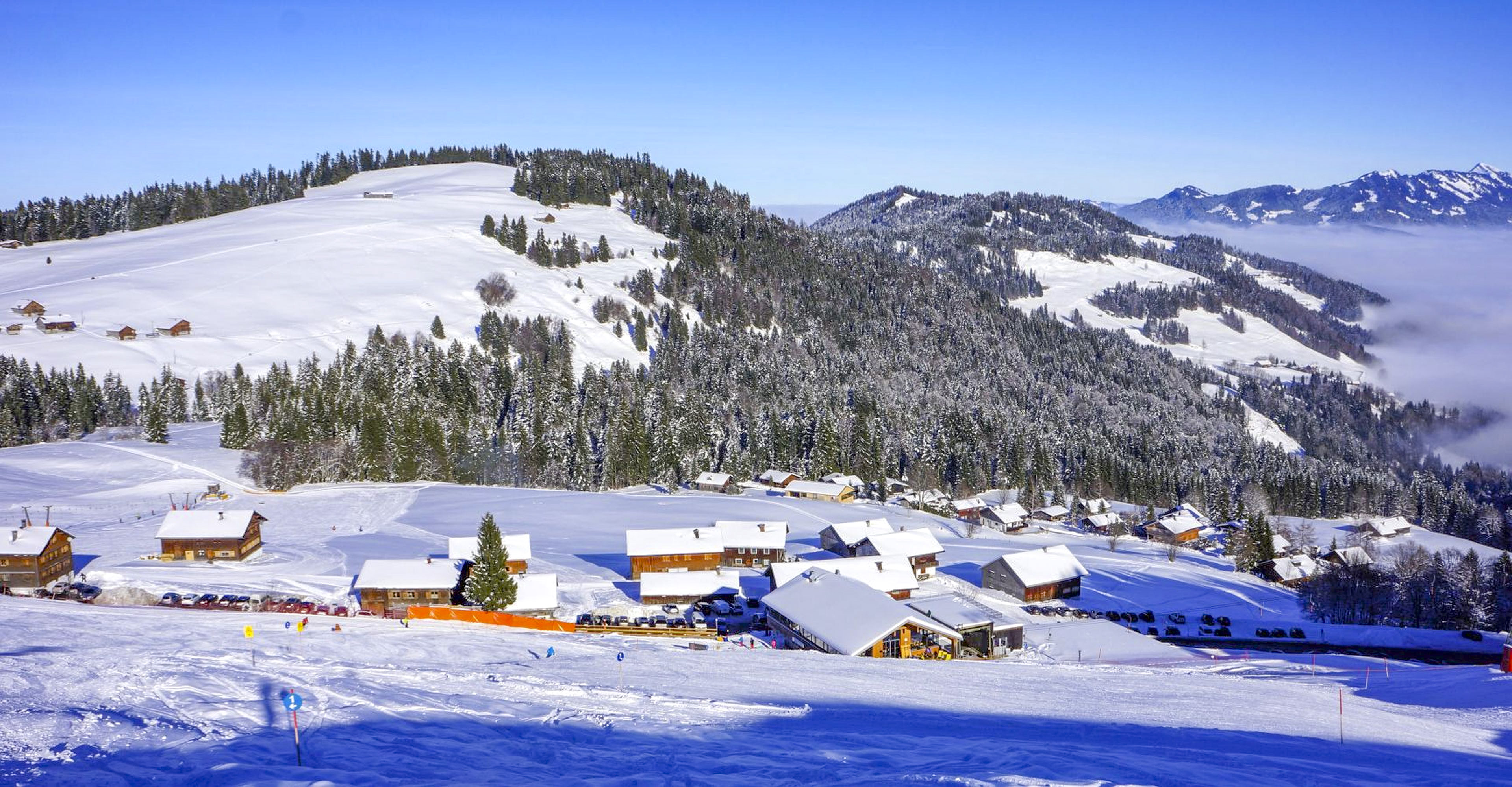 Skigebiet Bödele, Hochälpele Talstation / Copyright©AloisMetzler