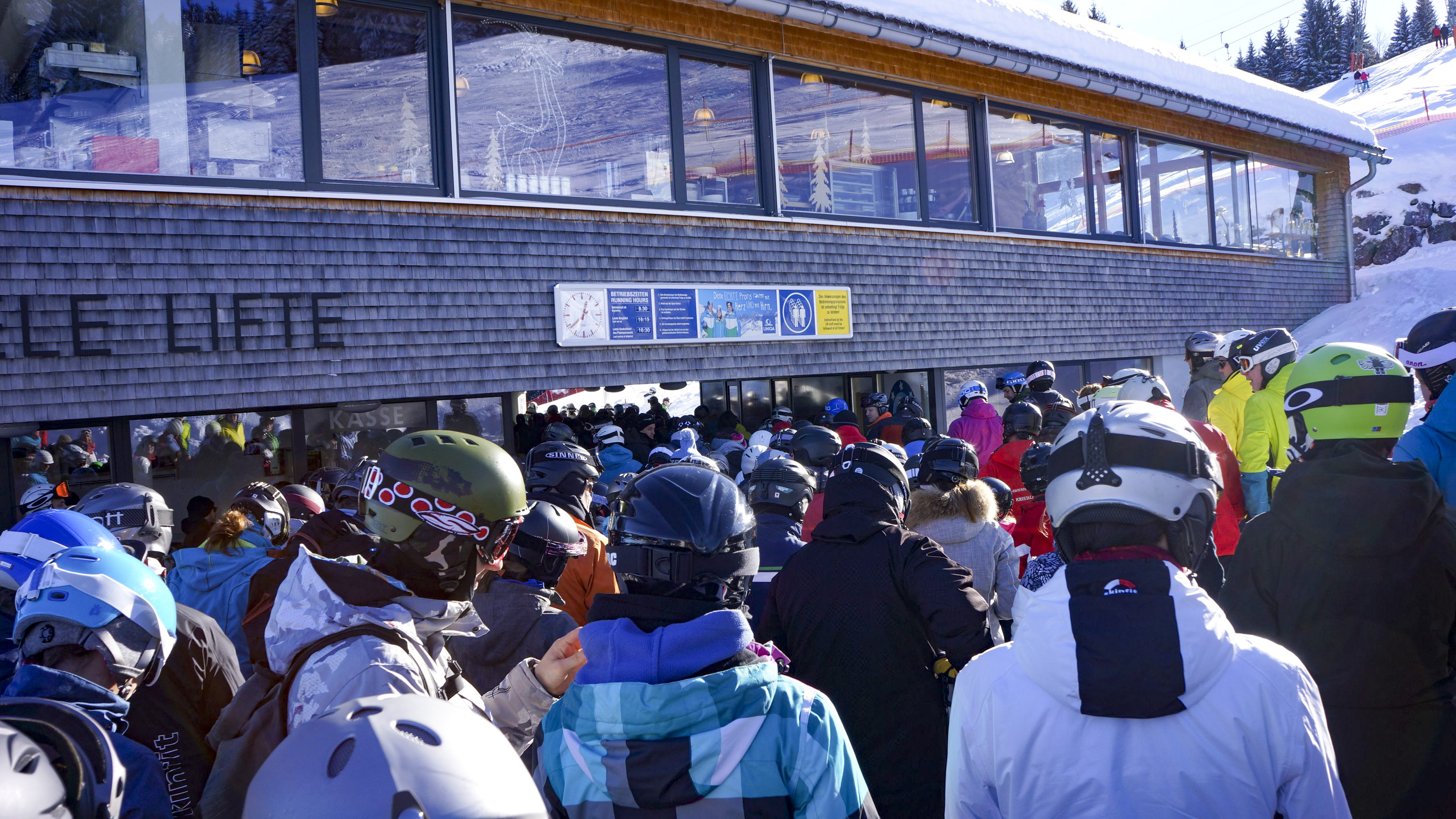 Skigebiet Bödele, Hochälpele Talstation / Copyright© Alois Metzler