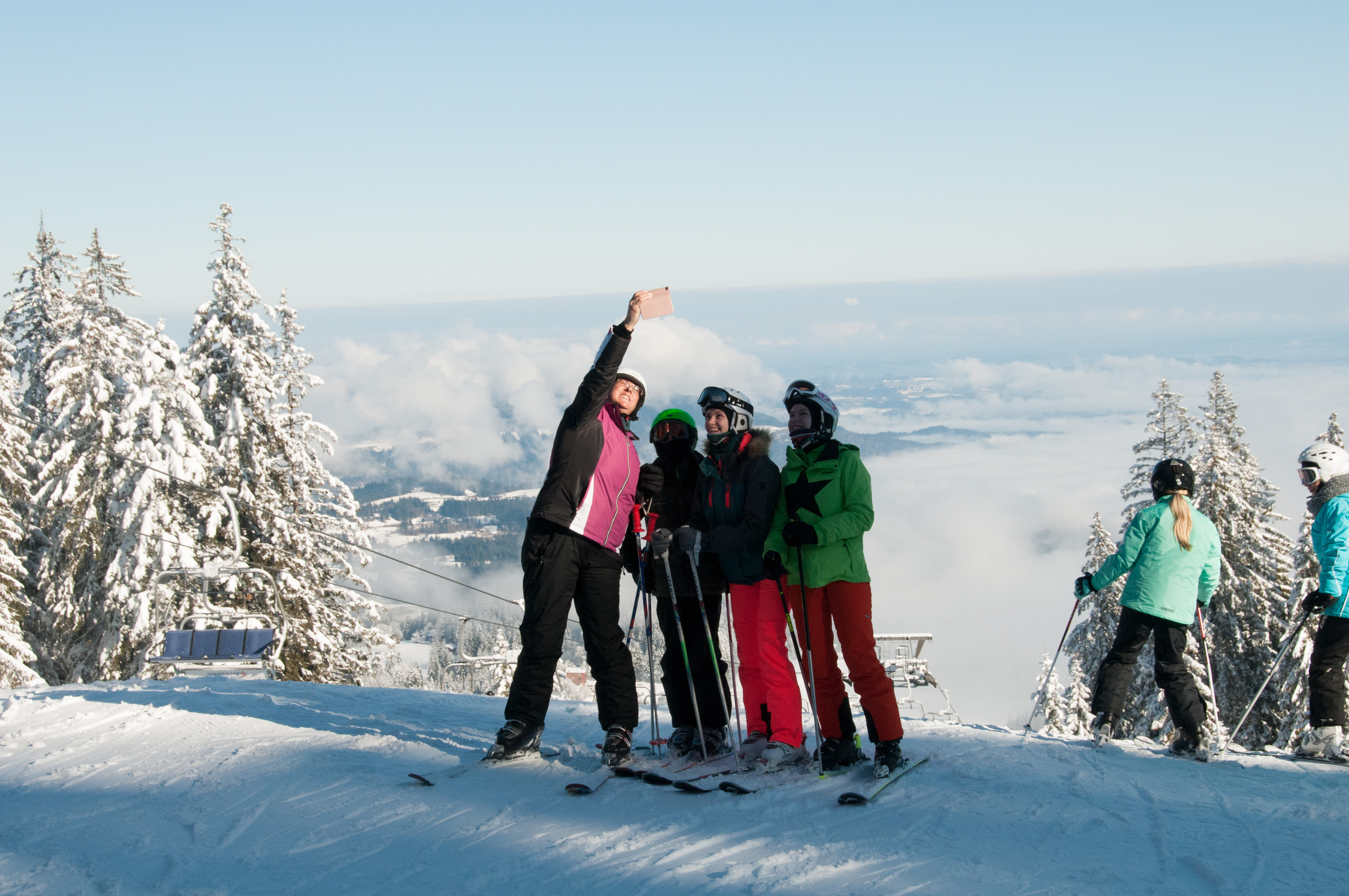 Skigebiet Bödele, Lank / Copyright©Jürgen Kostelac, Dornbirner Seilbahn AG